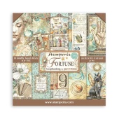 Stamperia Double Sided 8in x 8in Paper Pad - Fortune - SBBS105