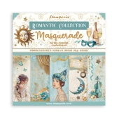 Stamperia Single Sided 8in x 8in Paper Pad - Masquerade - SBBSXB08