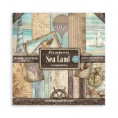 Stamperia Double Sided 8in x 8in Paper Pad - Sea Land - SBBS101