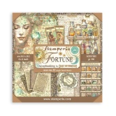 Stamperia Single Sided 8in x 8in Paper Pad - Fortune - SBBSXB03