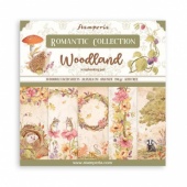 Stamperia Double Sided 8in x 8in Paper Pad - Woodland - SBBS92