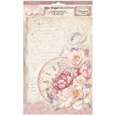 Stamperia A4 Rice Paper Selection - Romance Forever - DFSA4XRM