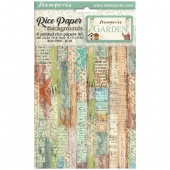 Stamperia A6 Rice Paper Backgrounds - Garden - DFSAK6021