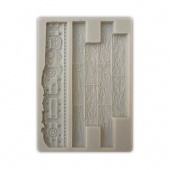 Stamperia A6 Silicone Mould - Songs of the Sea - Wood and Mechanisms - KACM25