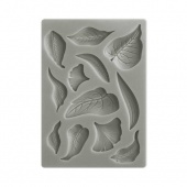 Stamperia A6 Silicone Mould - Sunflower Art - Leaves - KACM10
