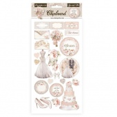Stamperia Printed Chipboard - You and Me - DFLCB57