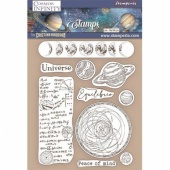 Stamperia Cling Mounted Stamp Set - Cosmos Infinity - Universe - WTKCC218