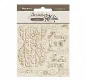 Stamperia Decorative Chips - Sir Vagabond In Fantasy World Fantasy - Travel - SCB205