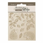 Stamperia Decorative Chips - Woodland - Hedgehog - SCB191