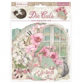 Stamperia Die Cuts Assortment - Orchids And Cats - DFLDC93