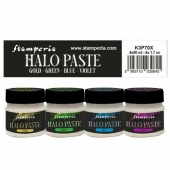 Stamperia Halo Paste - Set of 4 50ml - K3P70X