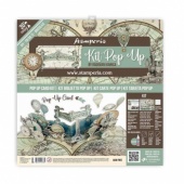 Stamperia Pop Up Card Kit - Voyage Fantastiques Baloon - SBPOP03