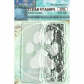 Stamperia Acrylic Stamp Set - Songs of the Sea - Double Border - WTK184