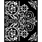 Stamperia Stencil - Magic Forest - Door Ornaments - KSTD130
