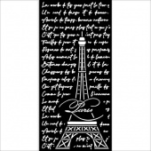 Stamperia Stencil - Oh La La - Tour Eiffel - KSTDL80
