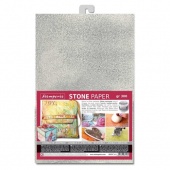 Stamperia Stone Paper - Silver