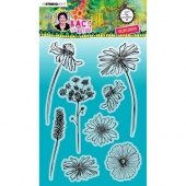 Studio Light Art by Marlene Clear Stamp Set - Back to Nature Collection - Wildflowers - ABM-BTN-STAMP150