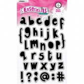 Studio Light Art by Marlene Essentials Cling Stamp Set 17 - Creative Alphabet