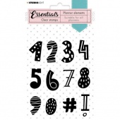 Studio Light Essentials Clear Stamp Set - Planner Essentials - Numbers - STAMP05