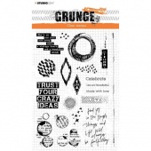 Studio Light Grunge Collection Clear Stamp - Elements - STAMP43