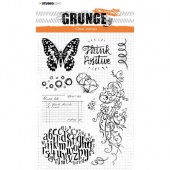 Studio Light Grunge Collection Clear Stamp Set - Elements - Butterfly - SL-GR-STAMP207
