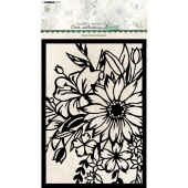 Studio Light Jenine's Mindful Art Essentials Collection Mask - Open Flower Bouquet - JMA-ES-MASK77