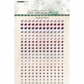 Studio Light Jenine's Mindful Art Essentials Collection Self Adhesive Pearls - Purples & Pinks - JMA-ES-PEARL03
