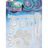 Studio Light Just Lou - Mindful Moodling Collection Cutting Dies - Elements - JL-MM-CD30
