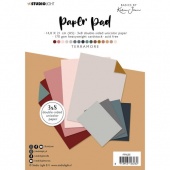 Studio Light Karin Joan Pattern Paper Pad - Terramore Basics - PPKJ05