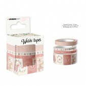 Studio Light Washi Tape - Another Love Story - Pink Butterflies - SL-ALS-WASH02