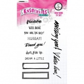 Studio Light Art by Marlene Clear Stamp Set - Essentials Collection - Something to Say - ABM-ES-STAMP75