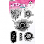 Studio Light Art by Marlene Cling Stamp Set - Essentials Collection - Love - ABM-ES-STAMP80