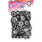 Studio Light Art by Marlene Cling Stamp Set - Essentials Collection - Circle Play - ABM-ES-STAMP130