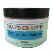 That's Crafty! 3D Gloss Gel Medium - 150ml