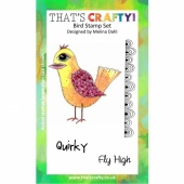 That's Crafty! A6 Clear Stamp Set - Bird