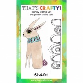 That's Crafty! A6 Clear Stamp Set - Bunny
