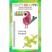 That's Crafty! A6 Clear Stamp Set - Toucan