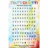 That's Crafty! Clear Stamp Set - Alphabet