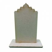 That's Crafty! Surfaces Dinky MDF Uprights - Decorative Top - Pack of 3