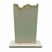 That's Crafty! Surfaces Dinky MDF Uprights - Jagged Edge - Pack of 3