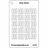 That's Crafty! Dinky Stencil - Dinky Lines - TC119