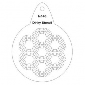 That's Crafty! Round Dinky Stencil - Geo Circles - TC148