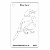 That's Crafty! Dinky Stencil - Robin - TC057