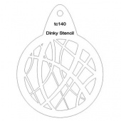 That's Crafty! Round Dinky Stencil - String - TC140