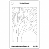 That's Crafty! Dinky Stencil - Bare Tree - TC159