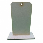 That's Crafty! Surfaces Dinky MDF Uprights - Tag - Pack of 3