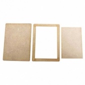 That's Crafty! Surfaces MDF ATCS, Frames and Inserts  - Pack of 5