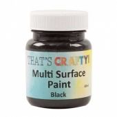 That's Crafty! Multi Surface Paint - Black