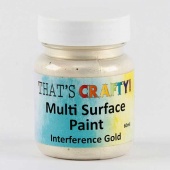 That's Crafty! Multi Surface Paint - Interference Gold