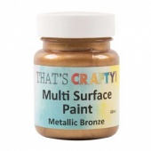 That's Crafty! Multi Surface Paint - Metallic Bronze